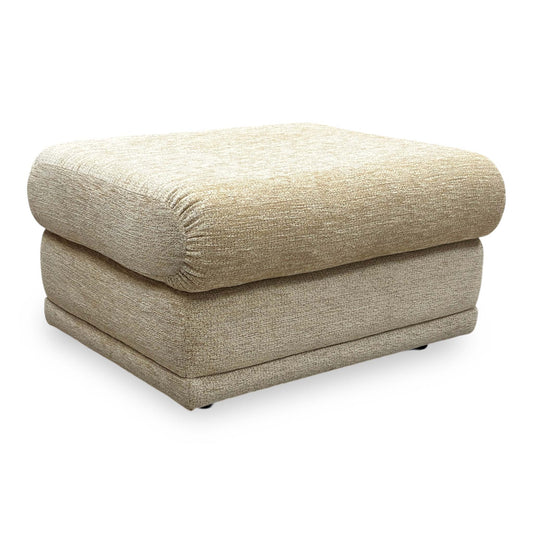 G Plan 'Kingsbury' C030 Kampala Beige Woven Fabric Storage Footstool