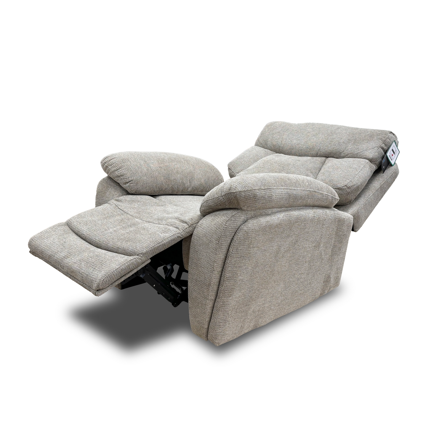 ‘Havana’ Stone Fabric Power Recliner Armchair