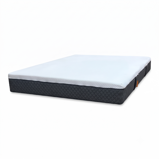 Emma Mattress Original Hypoallergenic Spring Free Foam Mattress with X-Shaped Stitching - King Furniture Village
