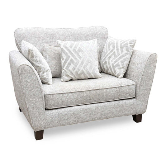 ‘Tabitha’ Light Grey Fabric Snuggler