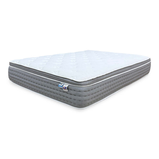 Full View Premium King Size ‘Lux Pocket Hybrid’ mattress, featuring a multi-layer construction of advanced memory foam and 1000 pocket springs.