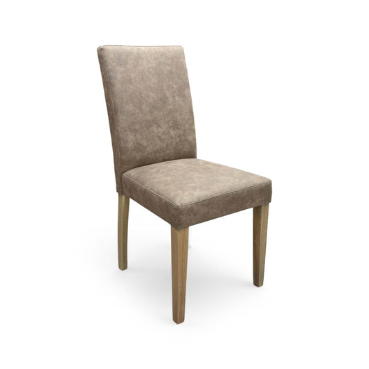 Furnitureland 'Augusta' Taupe Cowboy Upholstered Dining Chair