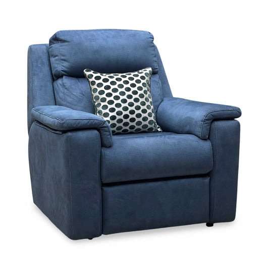 G Plan ‘Thornbury’ A125 Stingray Indigo Fabric Chair