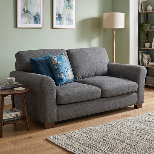 ‘New Bailey’ Charcoal Grey Fabric Sofa Bed
