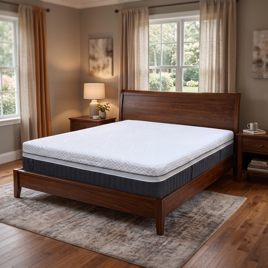 Emma Mattress Diamond Deluxe Hybrid Soft Tension Diamond Cool Foam Mattress - King Furniture Village
