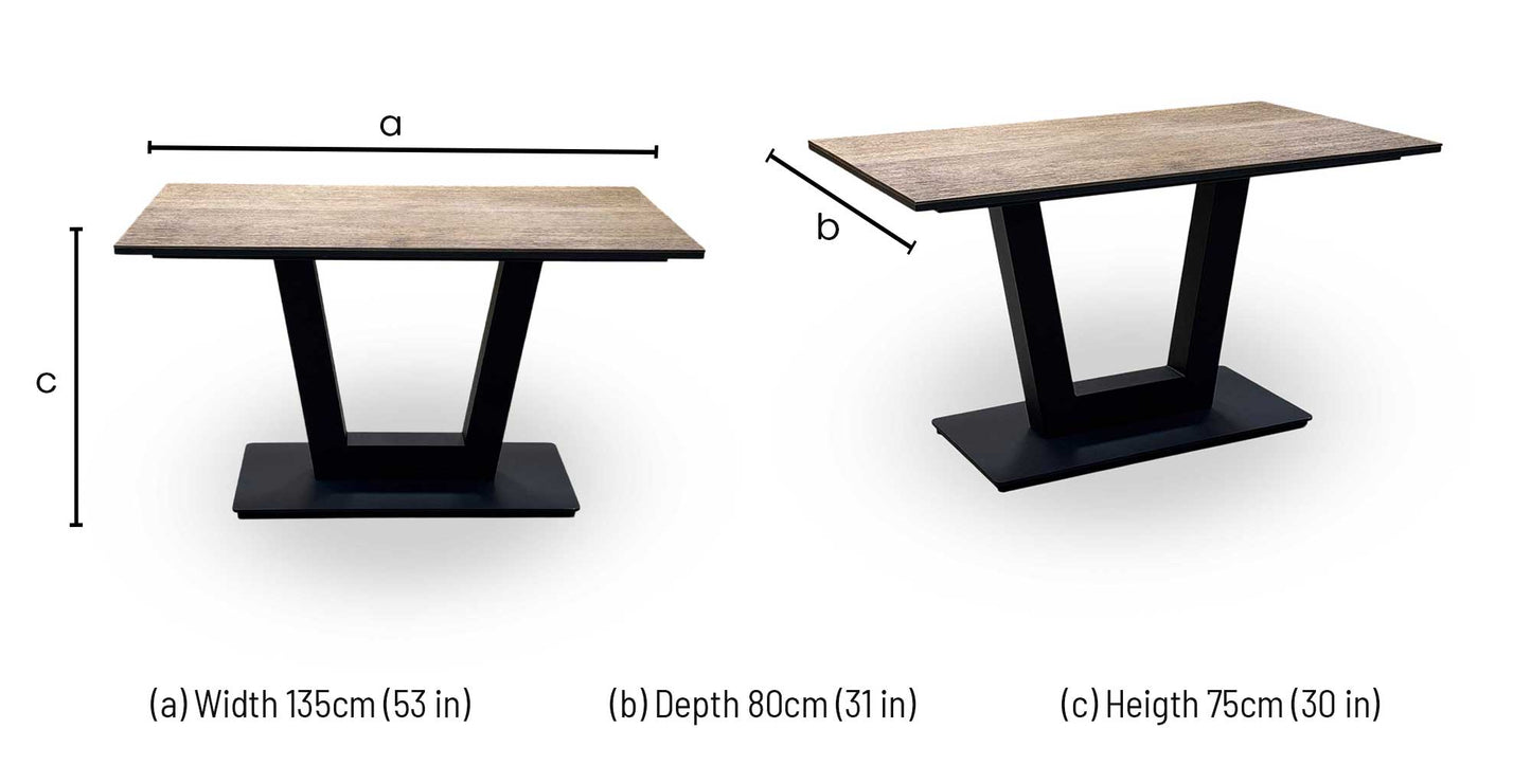 ‘Venus’ Jupiter Finish Dining Table