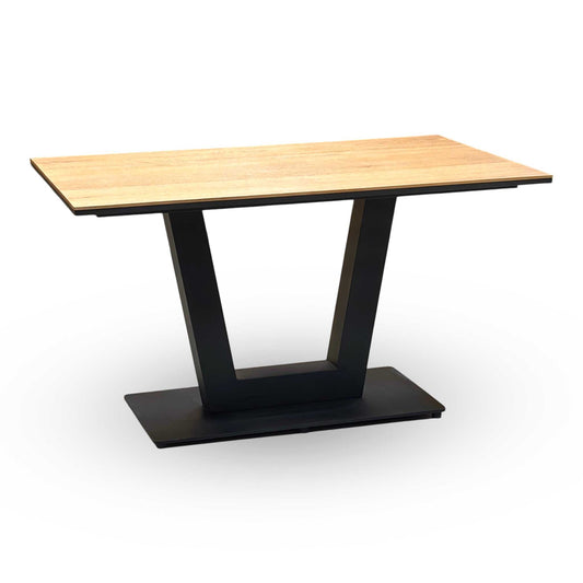 ‘Venus’ Earth Finish Dining Table Furniture Village