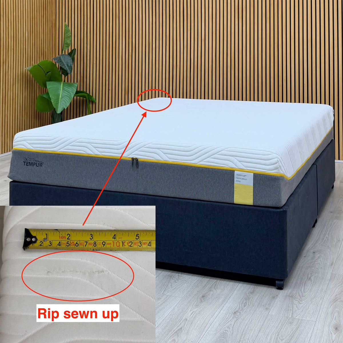 TEMPUR Sensation Elite Cool Touch Memory Foam Mattress - King – view 10