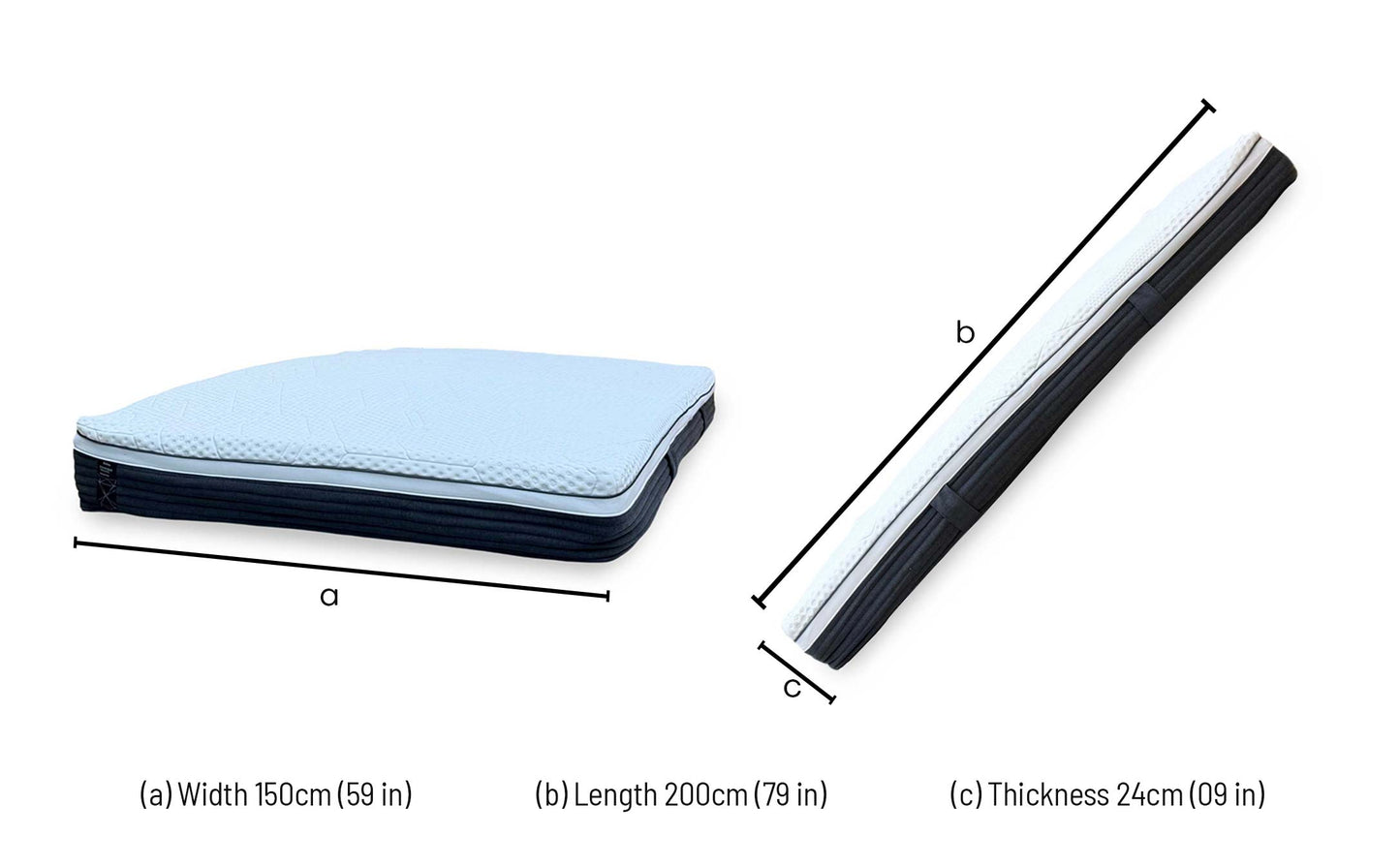 Emma Mattress Diamond Spring Free Deluxe Mattress - King
