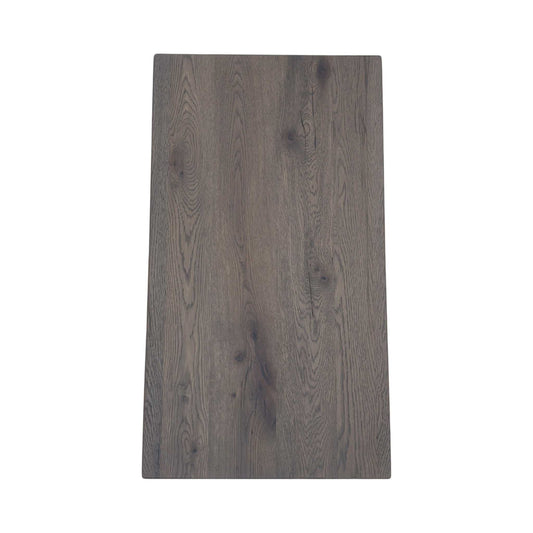Bodahl ‘Roma’ 8 Vintage Grey Solid Oak Straight Edge 90cm Table Extension Leaf