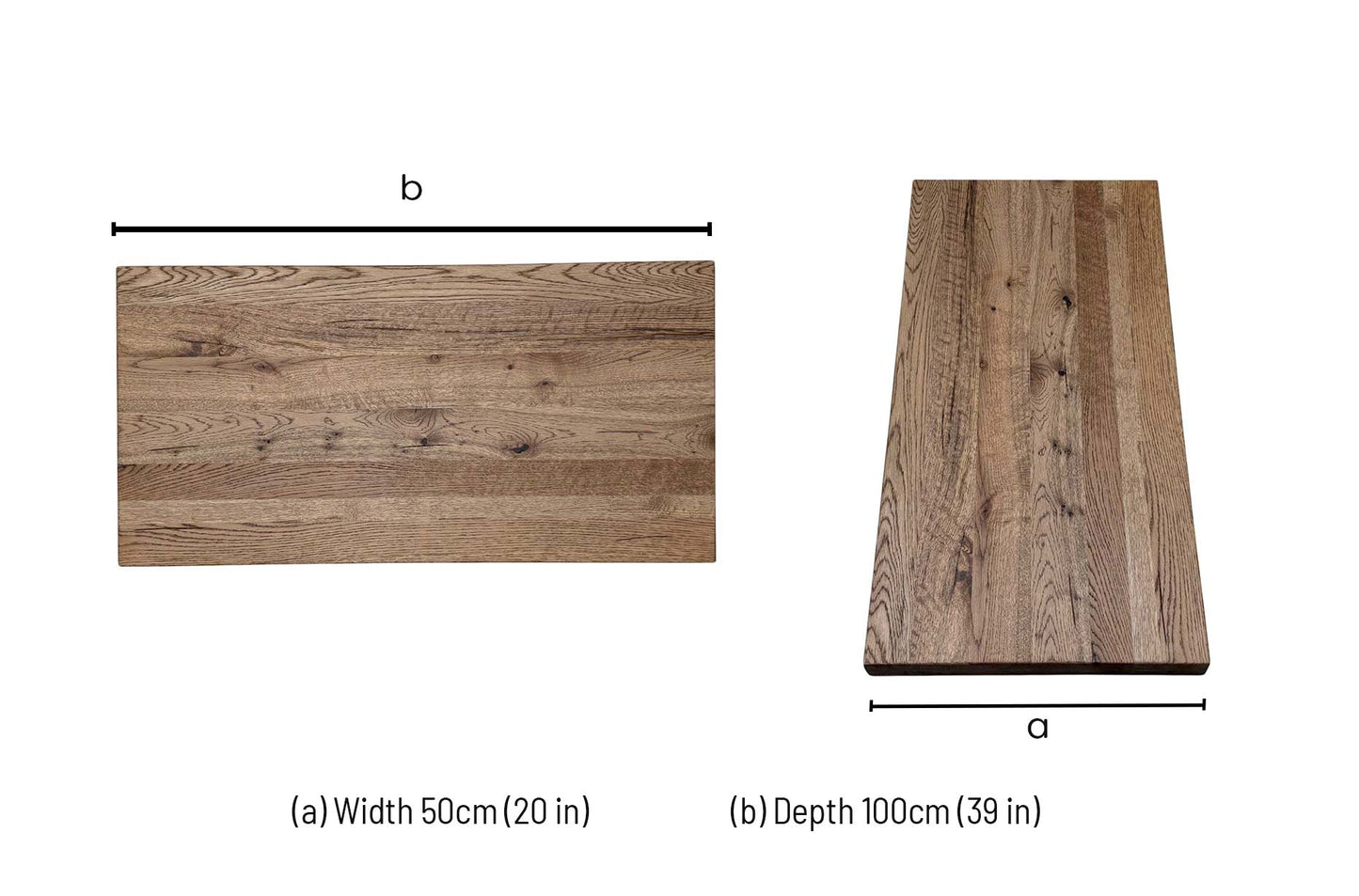 Bodahl 'Roma' 4 Desert Solid Oak Straight Edge 100cm Table Extension Leaf