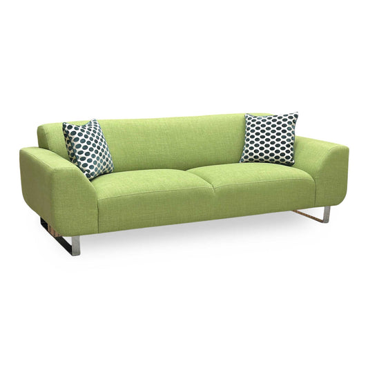 ‘Hardy’ Lime Green Revive Fabric 3 Seater Sofa