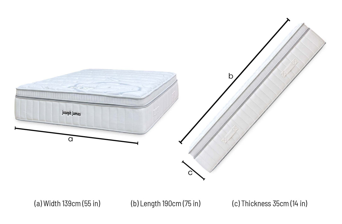 ‘Float’ 5000 Pocket Gel Pillow Top Mattress - Double