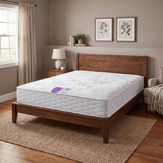 ‘Harlech’ 1000 Pocket Spring Roll Up Mattress - Double