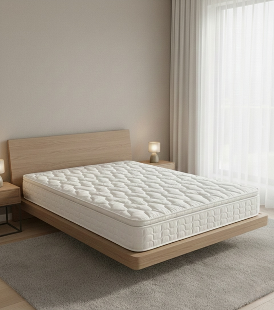 Silentnight Pillowtop Miracoil Support Mattress - Double