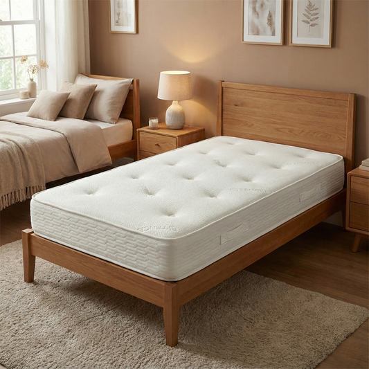 'Como' Ortho Fully Pocket Sprung Firm Double Sided Mattress - Single