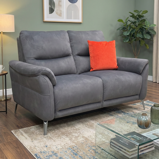 ‘Daytona’ 43519 Dexter Shadow Velvet 2 Seater Sofa