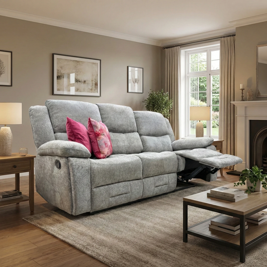 Living Room of the padded armrests and side profile, highlighting the ergonomic support and sturdy build.