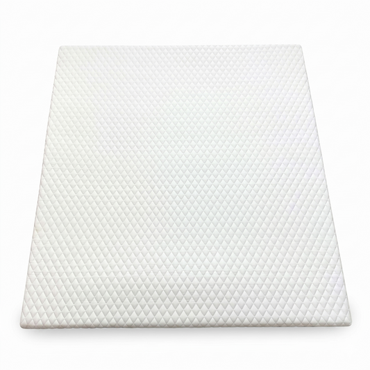 Simba Ultra Hybrid 7300 Pocket Spring Mattress, super king, top view showing quilted diamond-stitched cover