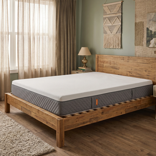 Emma Mattress Original Hypoallergenic Spring Free Foam Mattress with X-Shape Stitching - King