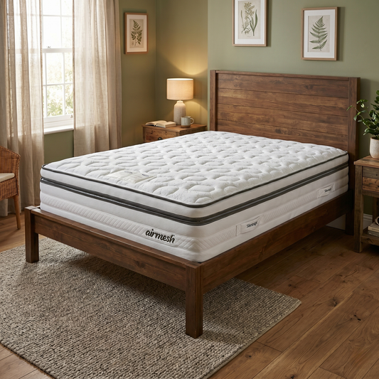 Silentnight Comfort Breather Airmesh 3000 Boxtop Mattress - Double