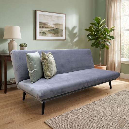 'Sala' Grey Fabric Sofa Bed