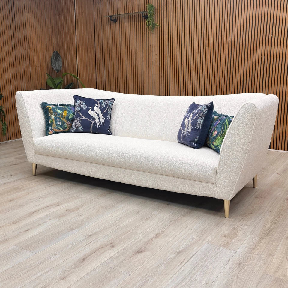 ‘Wylde’ Natural Savannah Boucle 4 Seater Sofa