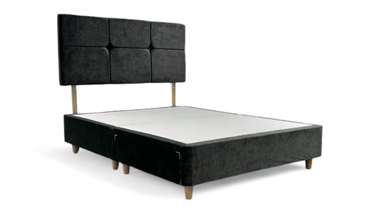 ‘Castello’ Umbra King with 2 Drawers