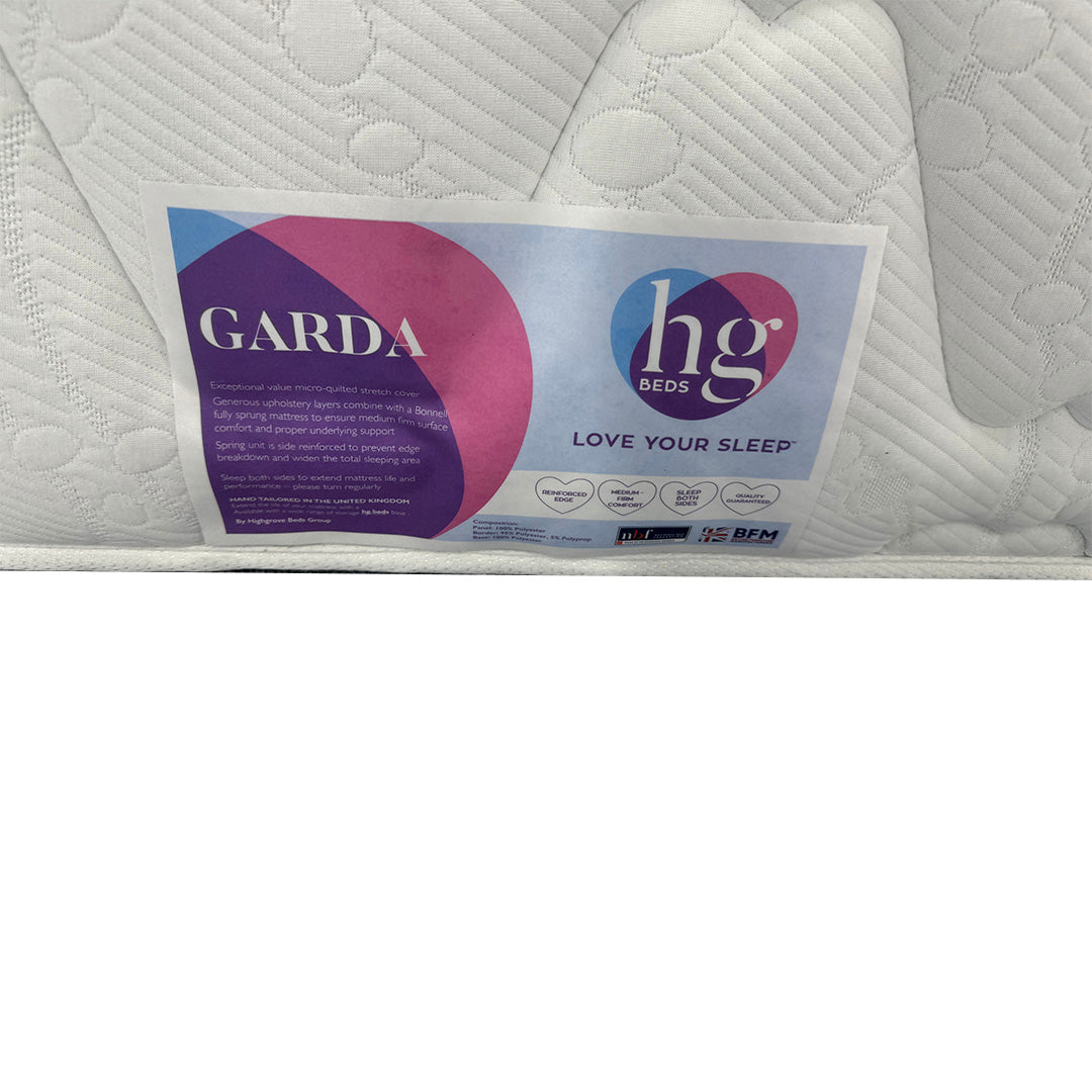 ‘Garda’ Medium-Firm Fully Pocket Sprung Mattress - Double