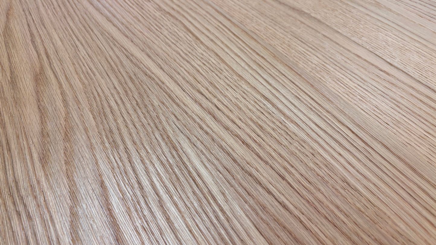 'Earth' Light Oak Pop-Up Extendable Dining Table