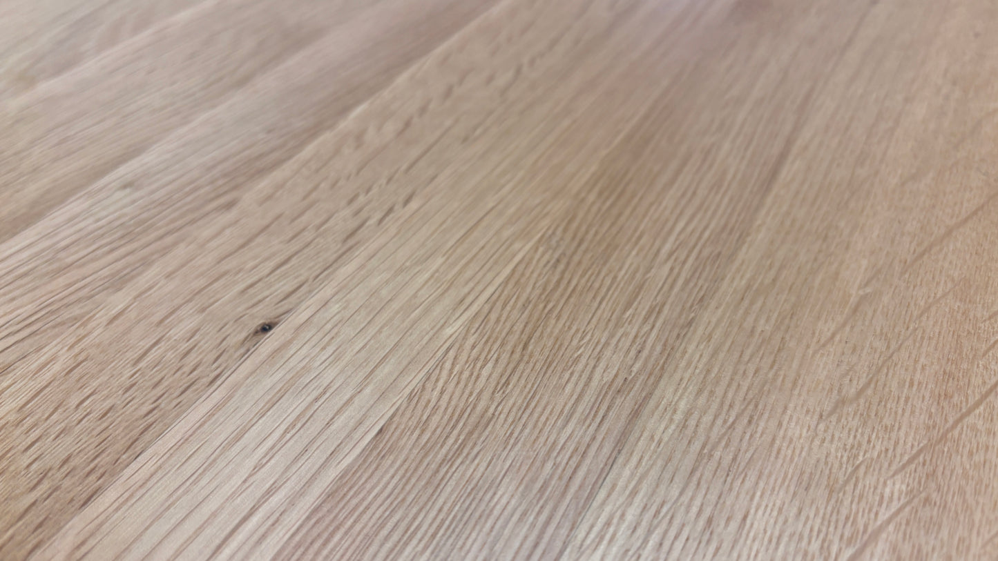 'Stockholm' Solid Oak Fixed Dining Table