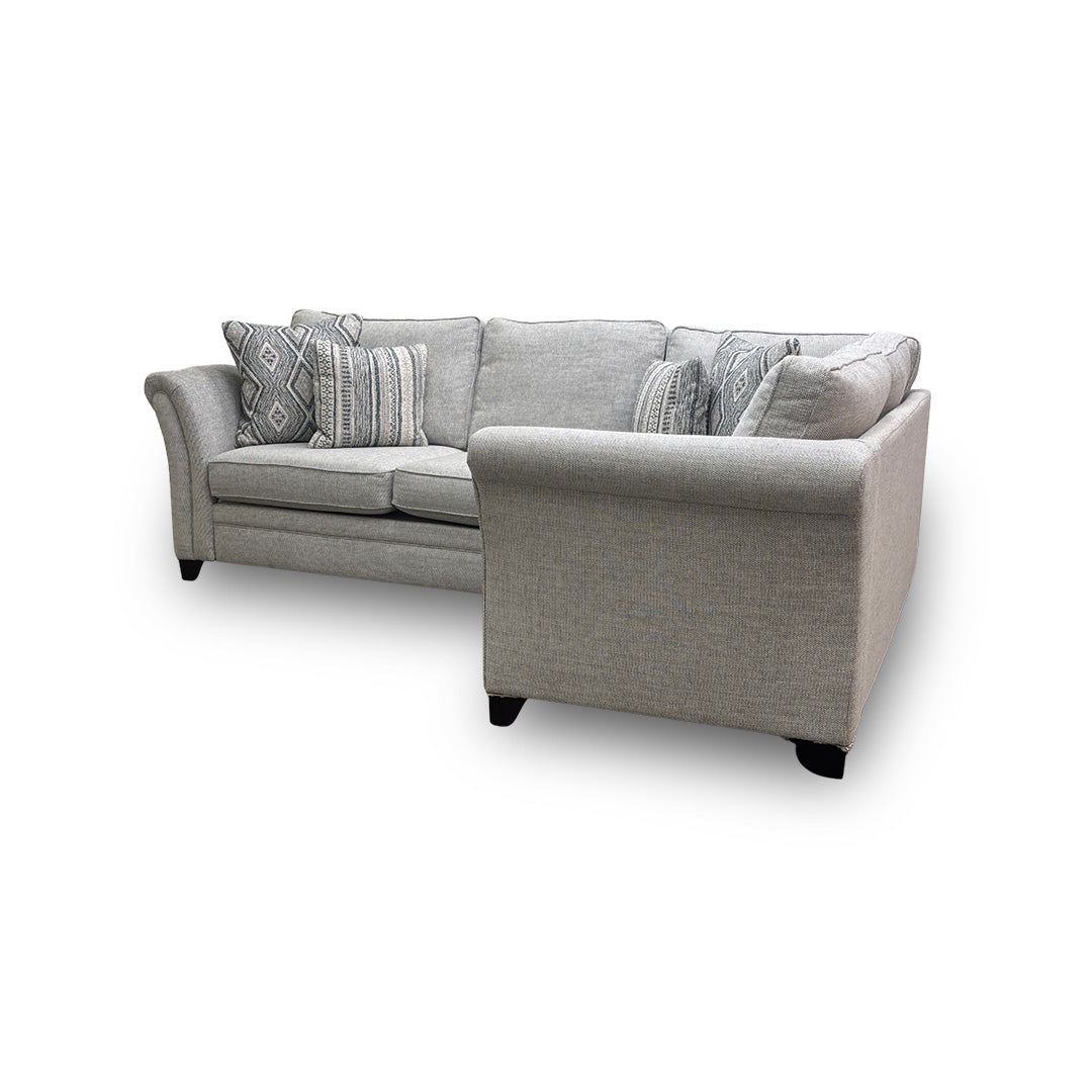 'Aria' Linen Fabric 2 Corner 1 Sofa Bed