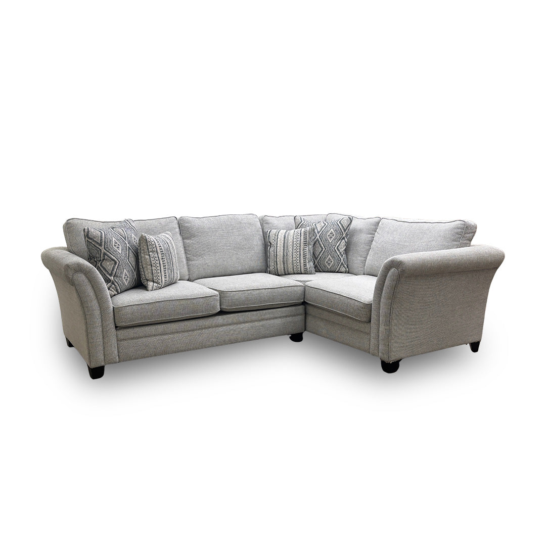 'Aria' Linen Fabric 2 Corner 1 Sofa Bed