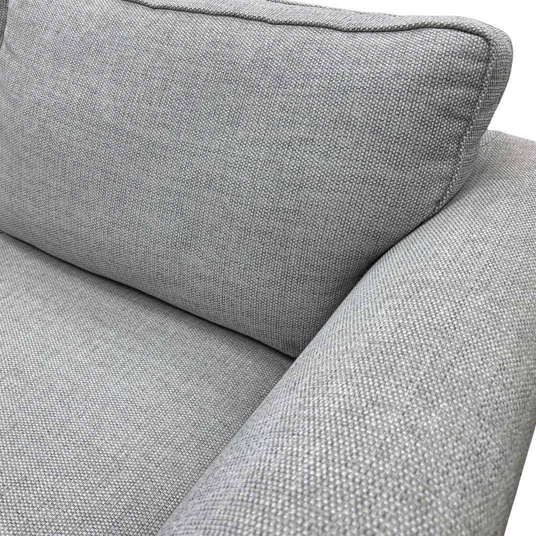 'Aria' Linen Fabric 2 Corner 1 Sofa Bed
