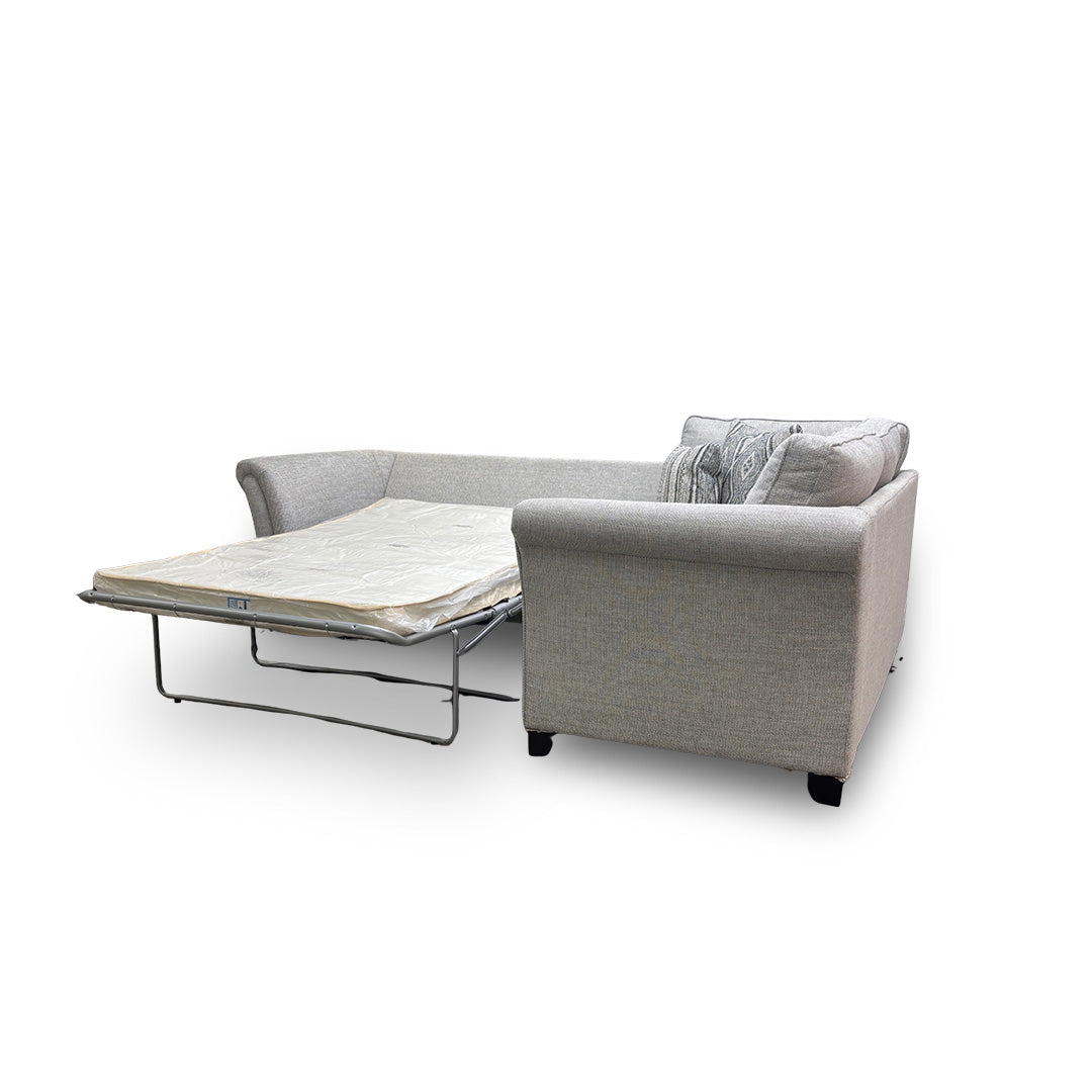 'Aria' Linen Fabric 2 Corner 1 Sofa Bed