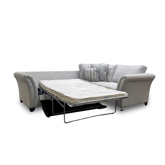 'Aria' Linen Fabric 2 Corner 1 Sofa Bed