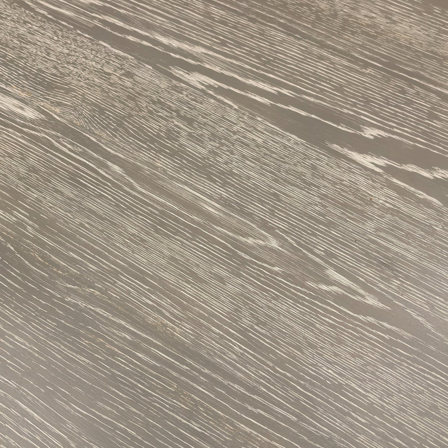 ‘Hollywood’ Marble Effect Solid Oak 140cm Fixed Dining Table with Metal U-Shaped Legs