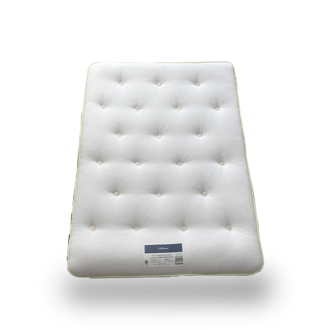 Silentnight Eco Comfort Breathe 2000 Pillowtop Mattress - Double