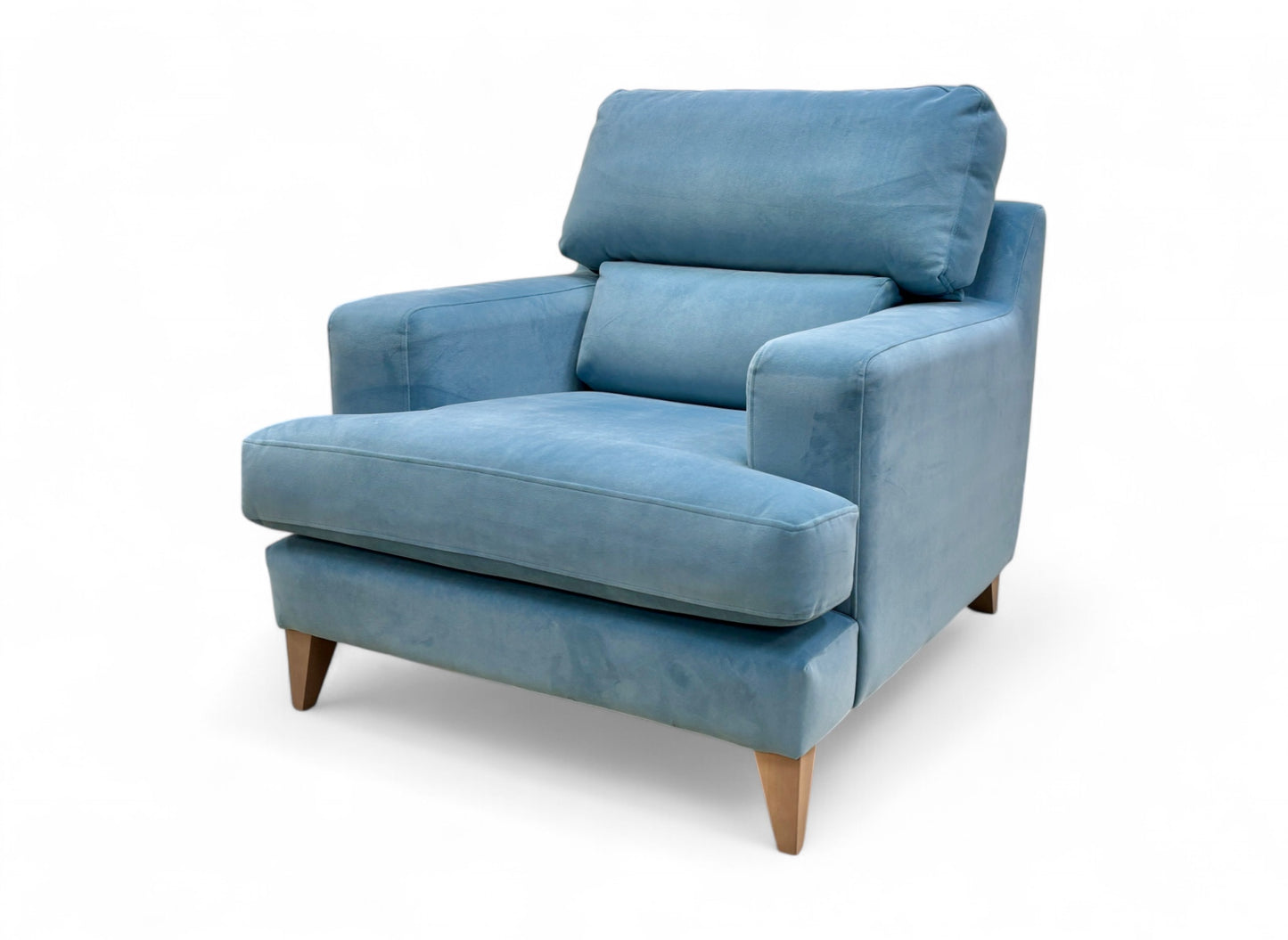 The Lounge Co. ‘Romilly’ Shallow Puddle Velvet Armchair