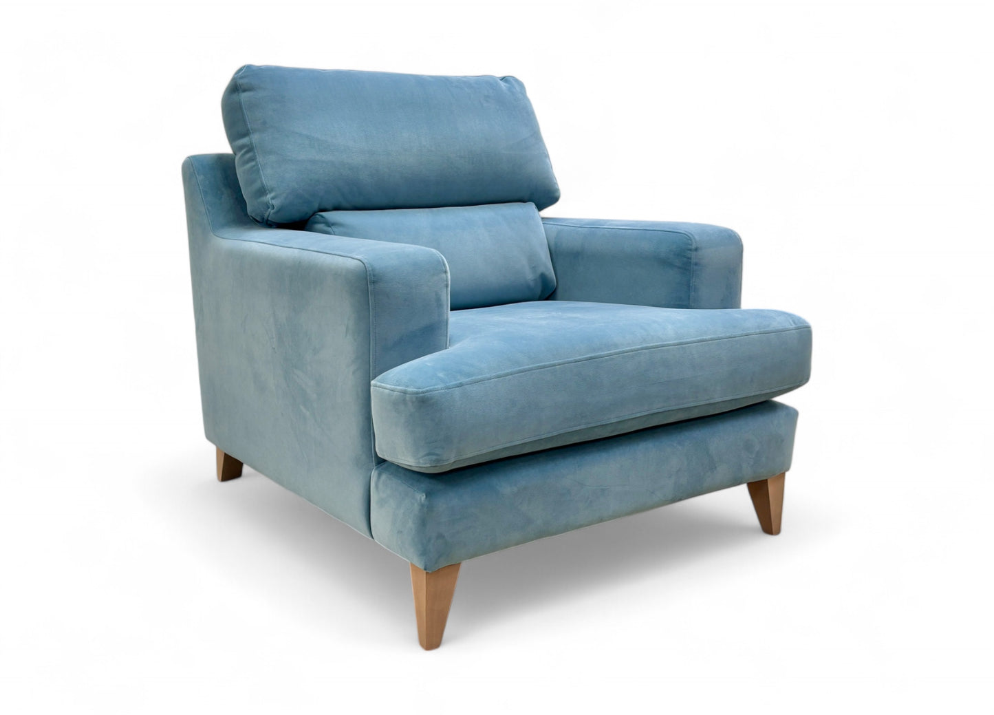 The Lounge Co. ‘Romilly’ Shallow Puddle Velvet Armchair