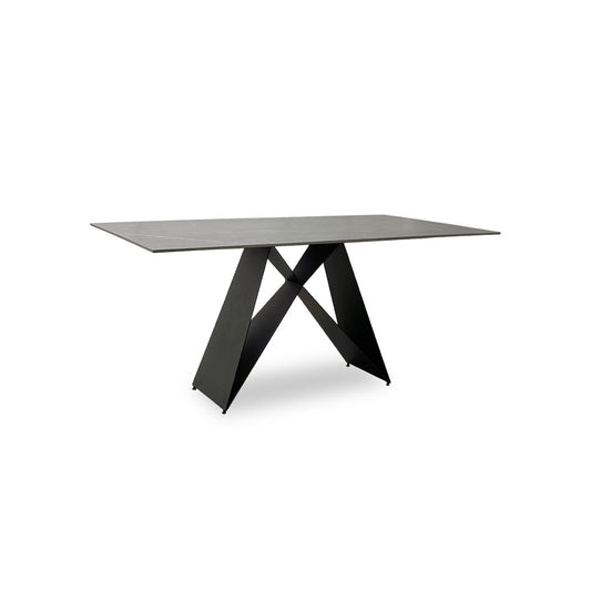 'Zeta' Ceramic Top 160cm Fixed Dining Table
