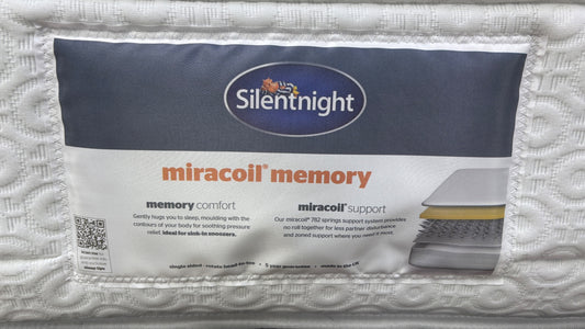 Silentnight Miracoil Memory Mattress - Double
