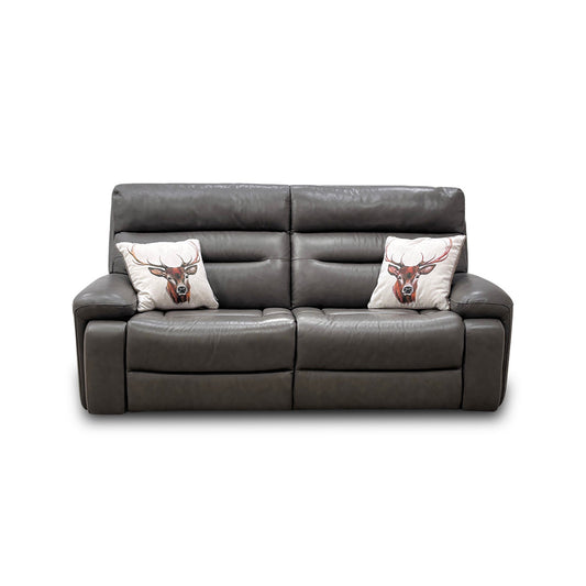 'Cinemax' Piompo Lx-6404 Leather 3 Seater Sofa