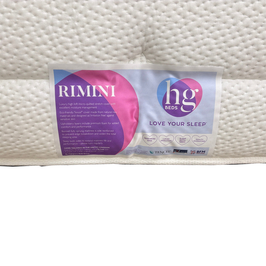 'Rimini' Eco Fully Pocket Sprung Mattress - Super King