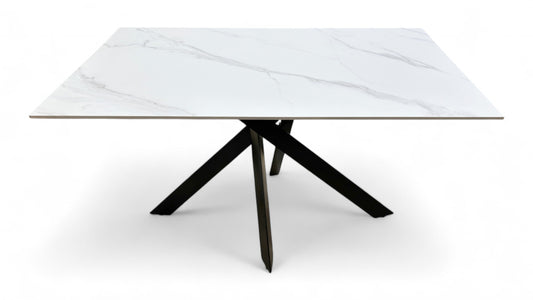 ‘Antonio’ Marble Effect Dining Table