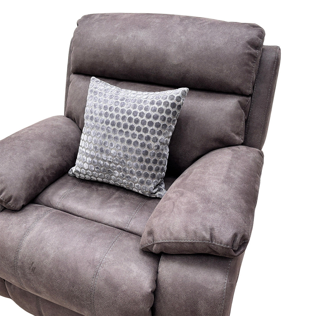 ‘Moreno' Bfa-Blj-R16 Grey Fabric Armchair