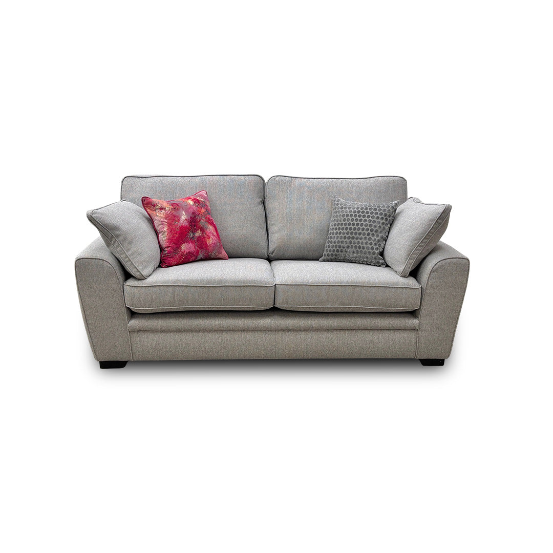 'Chalfont' Dark Grey Fabric 3 Seater Sofa