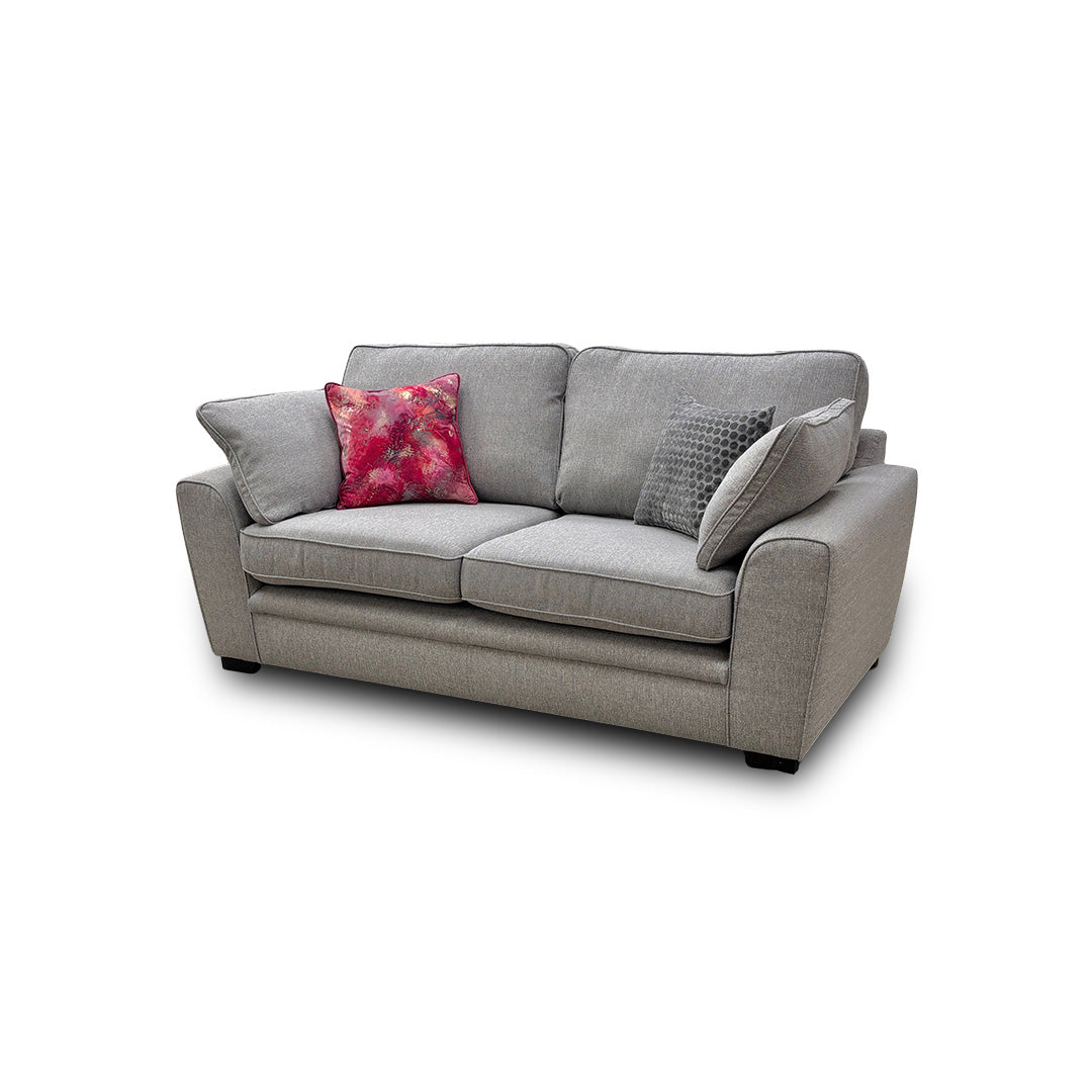 'Chalfont' Dark Grey Fabric 3 Seater Sofa