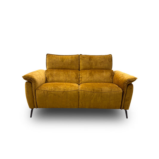 ‘Jude’ 52002 Heritage Saffron Velvet 2 Seater Sofa