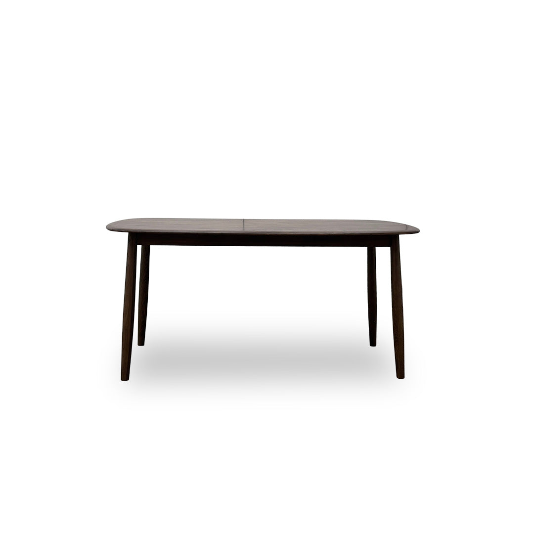 ‘Stockholm’ Dark Oak Fixed Dining Table